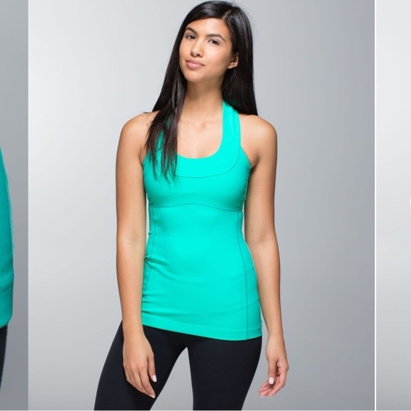 Lululemon Scoop Neck Tank Luon Bali Breeze - Picture 8 of 11